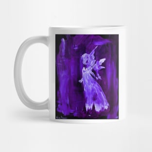 Dark Purple Angel Mug